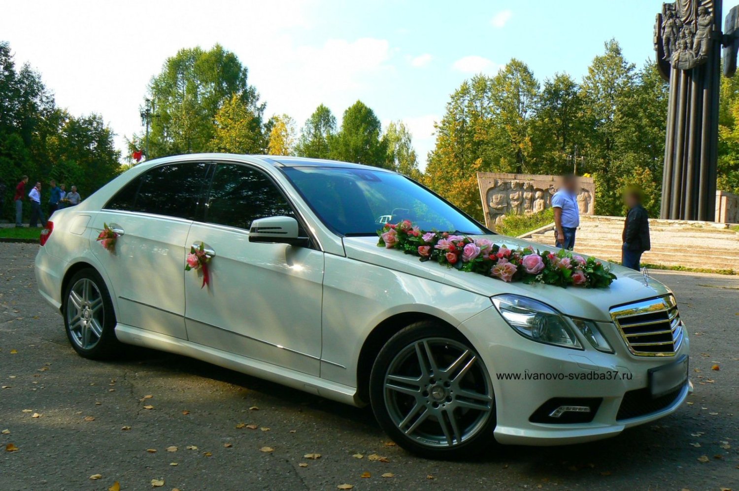 Свадебный кортеж Mercedes-Benz E-class IV AMG&nbsp;"Свадебный Поезд" - лимузины, свадебные машины, украшения для авто. : 
