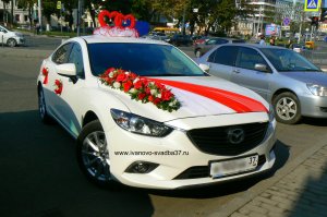 Mazda-6 (NEW 2013 ) - это Ваш свадебный кортеж в г. Иваново
