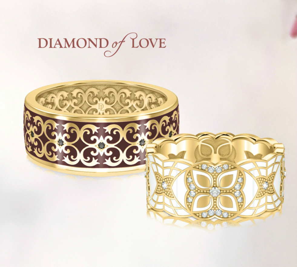 Обручальные кольца&nbsp;Ювелирный бренд DIAMOND of LOVE : 