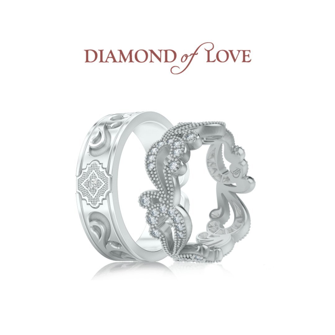 Обручальные кольца&nbsp;Ювелирный бренд DIAMOND of LOVE : 