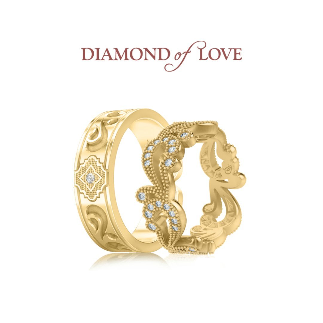 Обручальные кольца&nbsp;Ювелирный бренд DIAMOND of LOVE : 