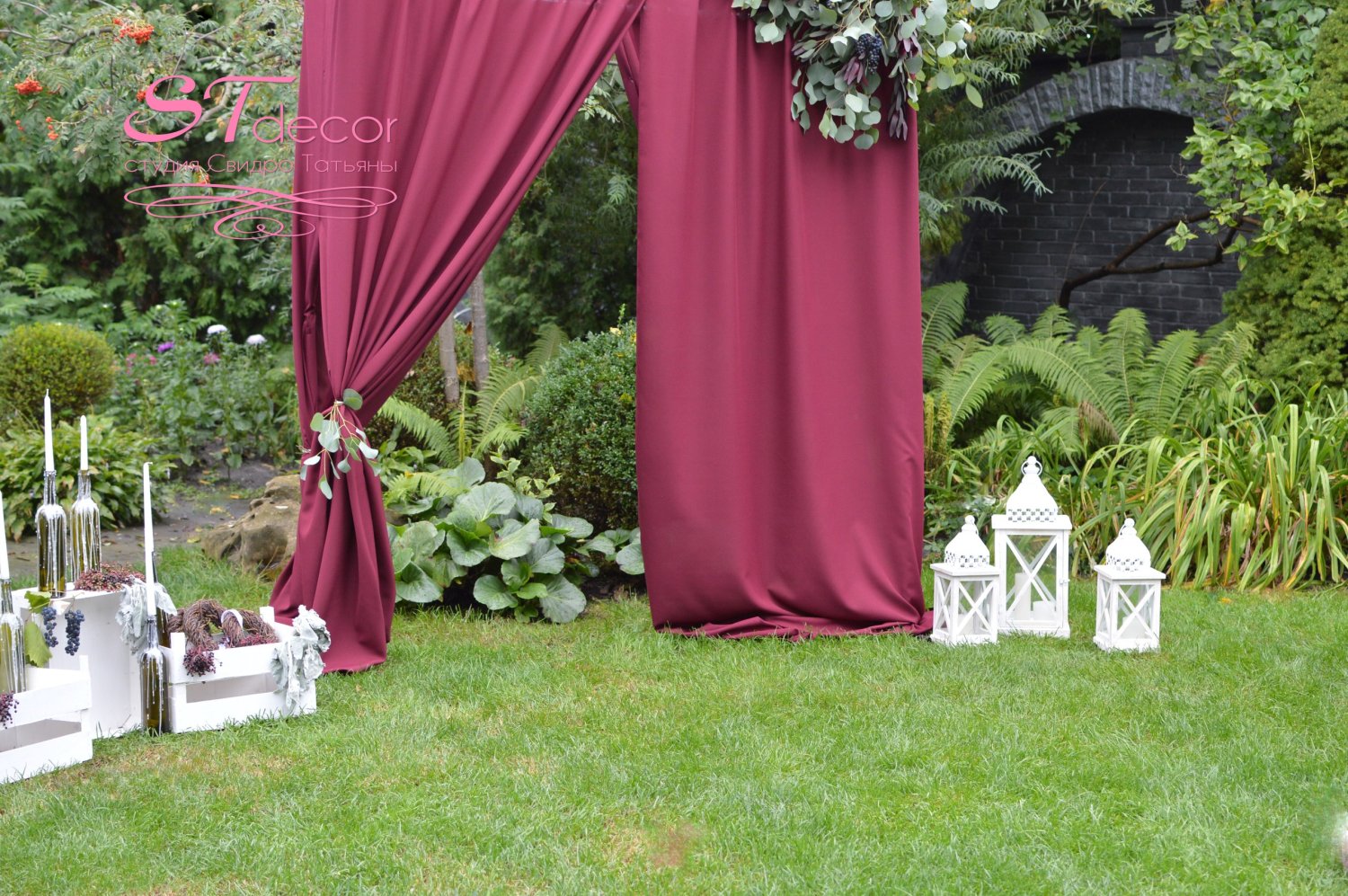 STdecor&nbsp;Оформление свадьбы. Украшение свадьбы. Декор свадебного зала. Выездная церемония. Борисполь, Киев : 