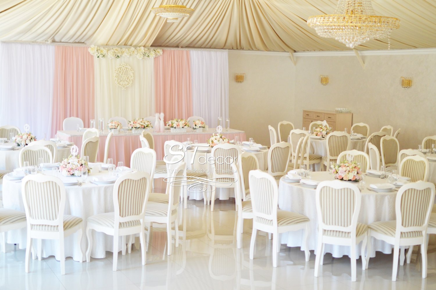 STdecor&nbsp;Оформление свадьбы. Украшение свадьбы. Декор свадебного зала. Выездная церемония. Борисполь, Киев : 
