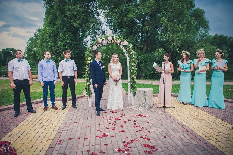 2 июля. Юля и Саша. Свадьба на природе.&nbsp;Свадебный распорядитель  Мария Захарова (Арт -Невеста) : 