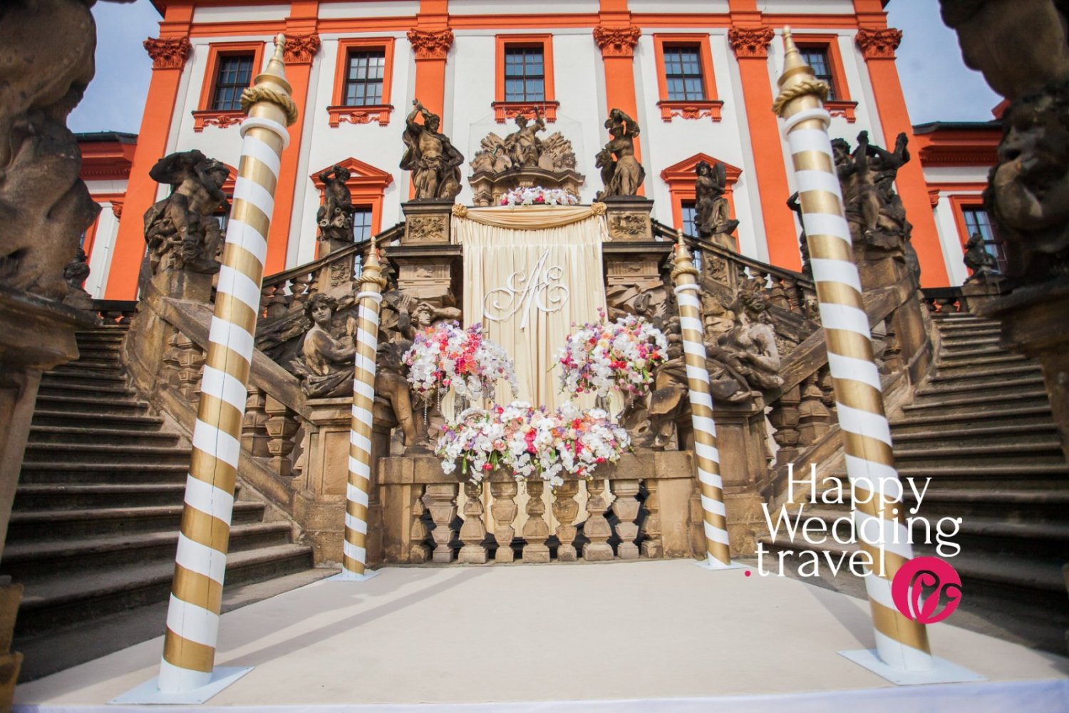 Свадьба в венецианском стиле в Праге&nbsp;HappyWedding.travel : 