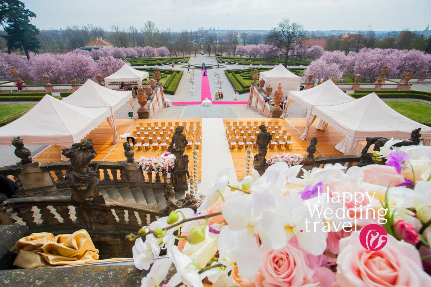 Свадьба в венецианском стиле в Праге&nbsp;HappyWedding.travel : 