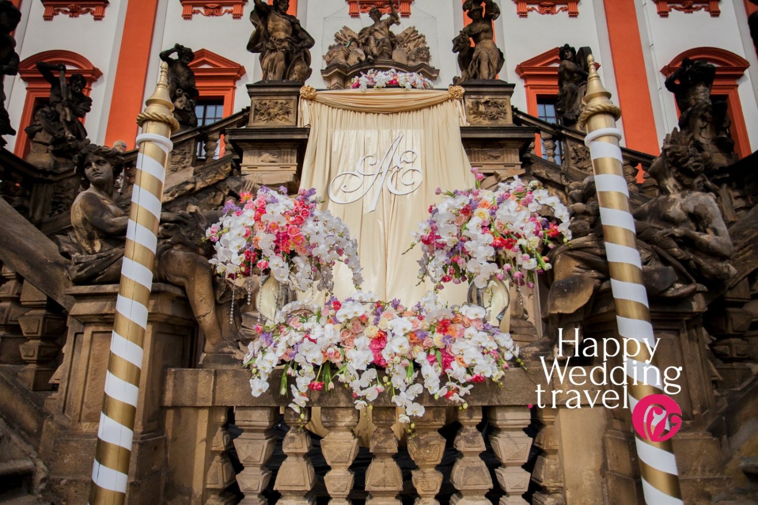 Свадьба в венецианском стиле в Праге&nbsp;HappyWedding.travel : 