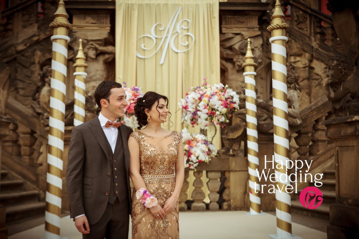 Свадьба в венецианском стиле в Праге&nbsp;HappyWedding.travel : 