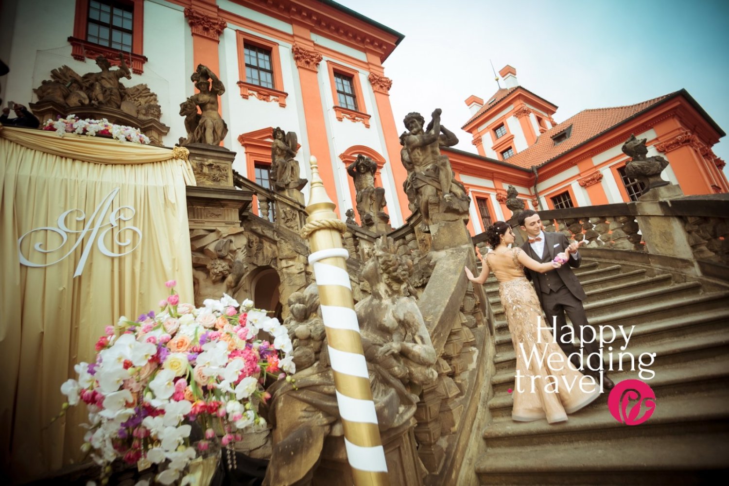 Свадьба в венецианском стиле в Праге&nbsp;HappyWedding.travel : 