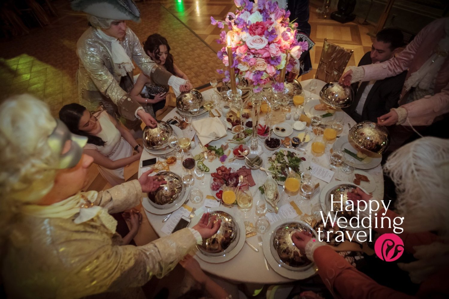 Свадьба в венецианском стиле в Праге&nbsp;HappyWedding.travel : 