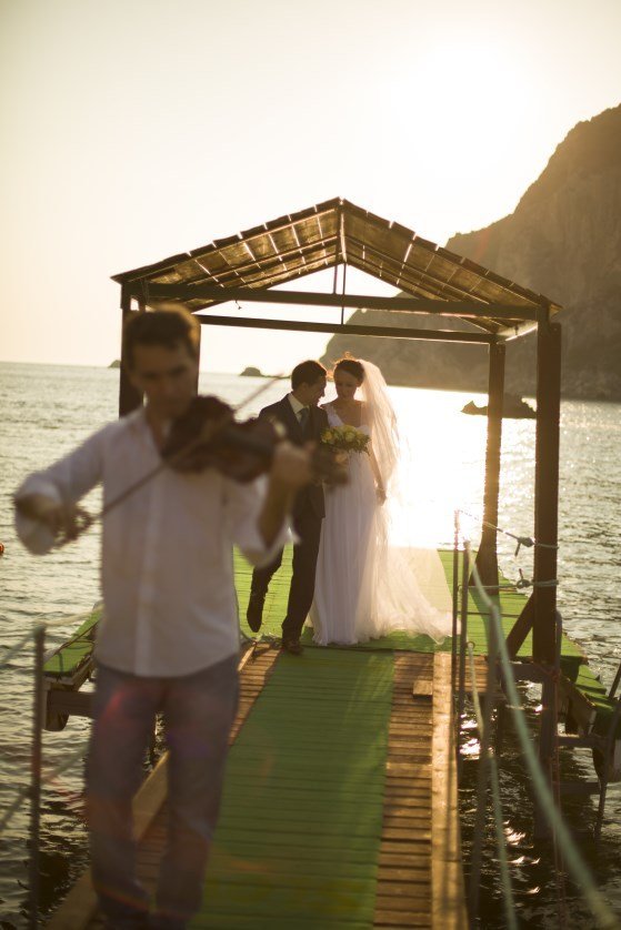 Солнечная свадьба Василия и Анны&nbsp;Corfu Wedding. Свадьба, венчание, крестины в Храме Святого Спиридона на острове Корфу : 