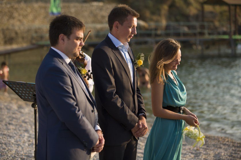 Солнечная свадьба Василия и Анны&nbsp;Corfu Wedding. Свадьба, венчание, крестины в Храме Святого Спиридона на острове Корфу : 