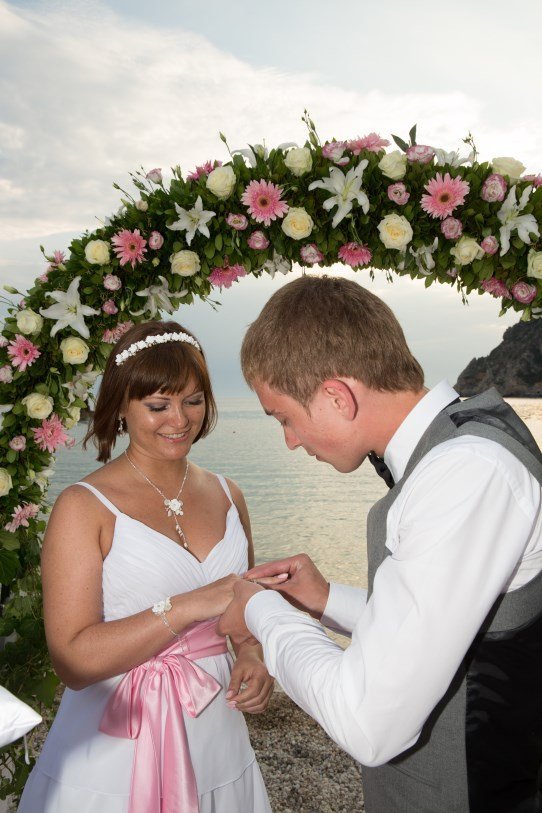 Свадебная церемония Оксаны и Павла&nbsp;Corfu Wedding. Свадьба, венчание, крестины в Храме Святого Спиридона на острове Корфу : 