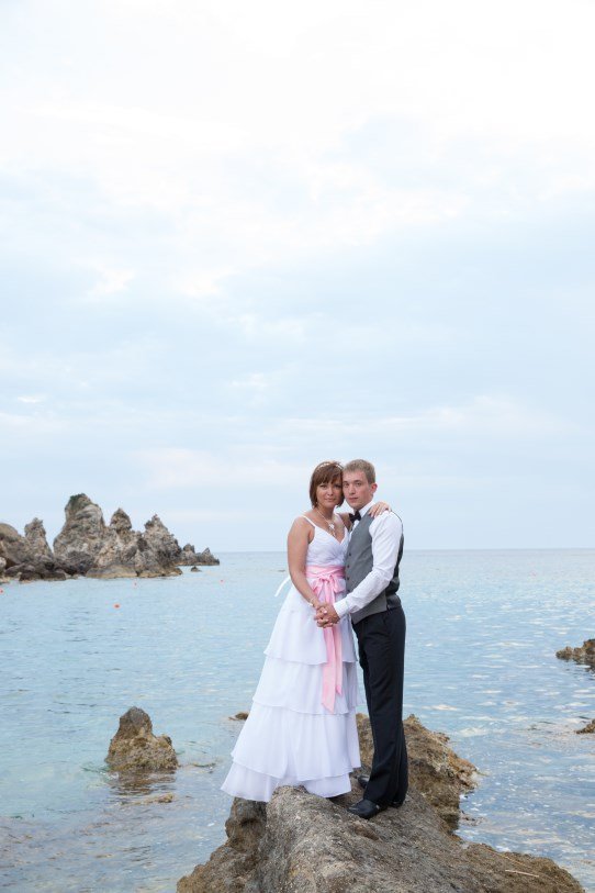 Свадебная церемония Оксаны и Павла&nbsp;Corfu Wedding. Свадьба, венчание, крестины в Храме Святого Спиридона на острове Корфу : 