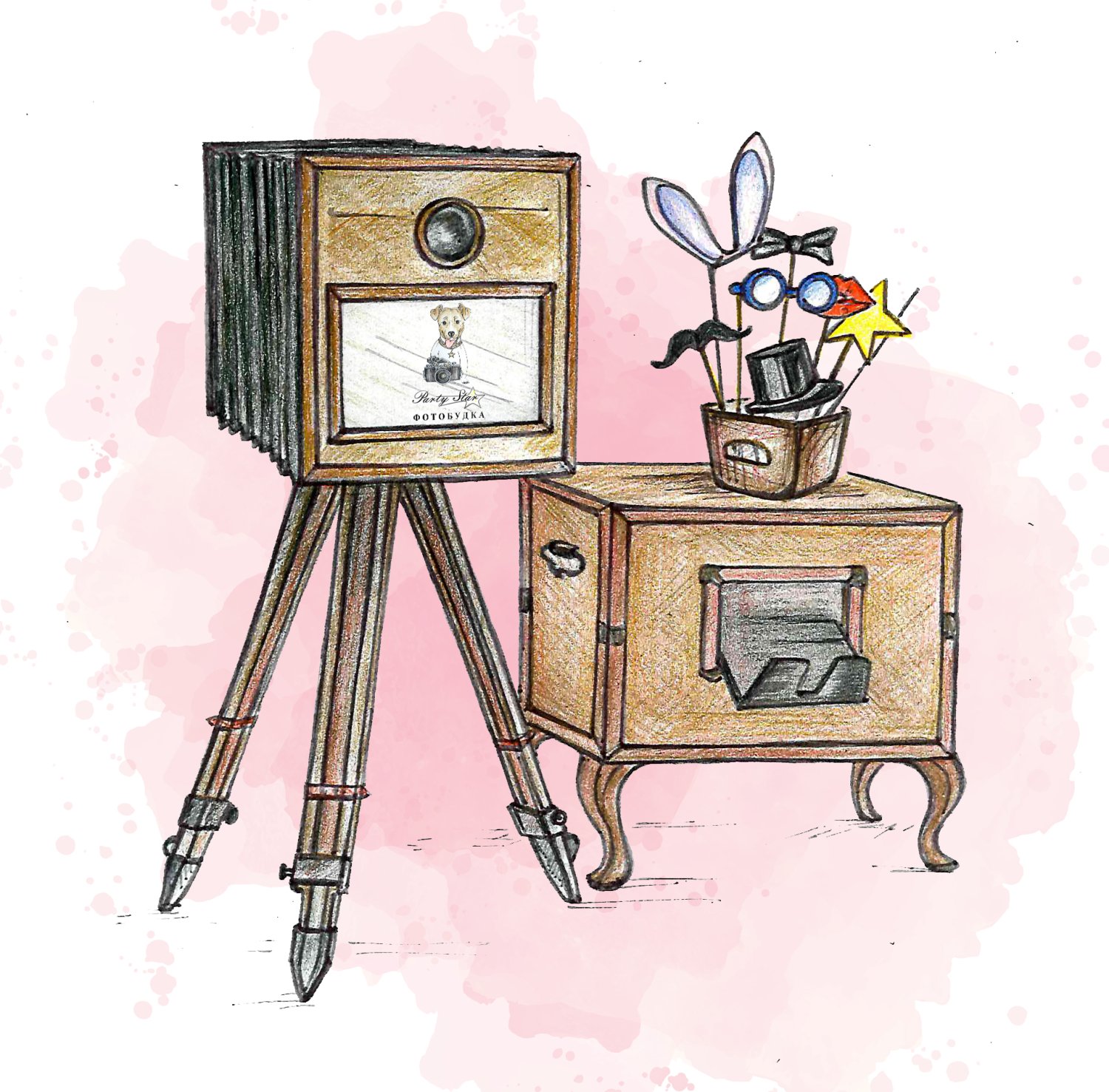 Фотобудка Party Star&nbsp;Фотобудка Party Star : 