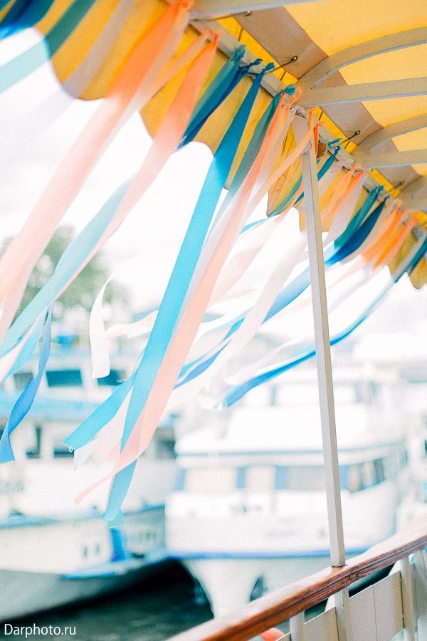 Свадьба на теплоходе Дарьи и Дмитрия&nbsp;Event-агентство "Мориссот" : 