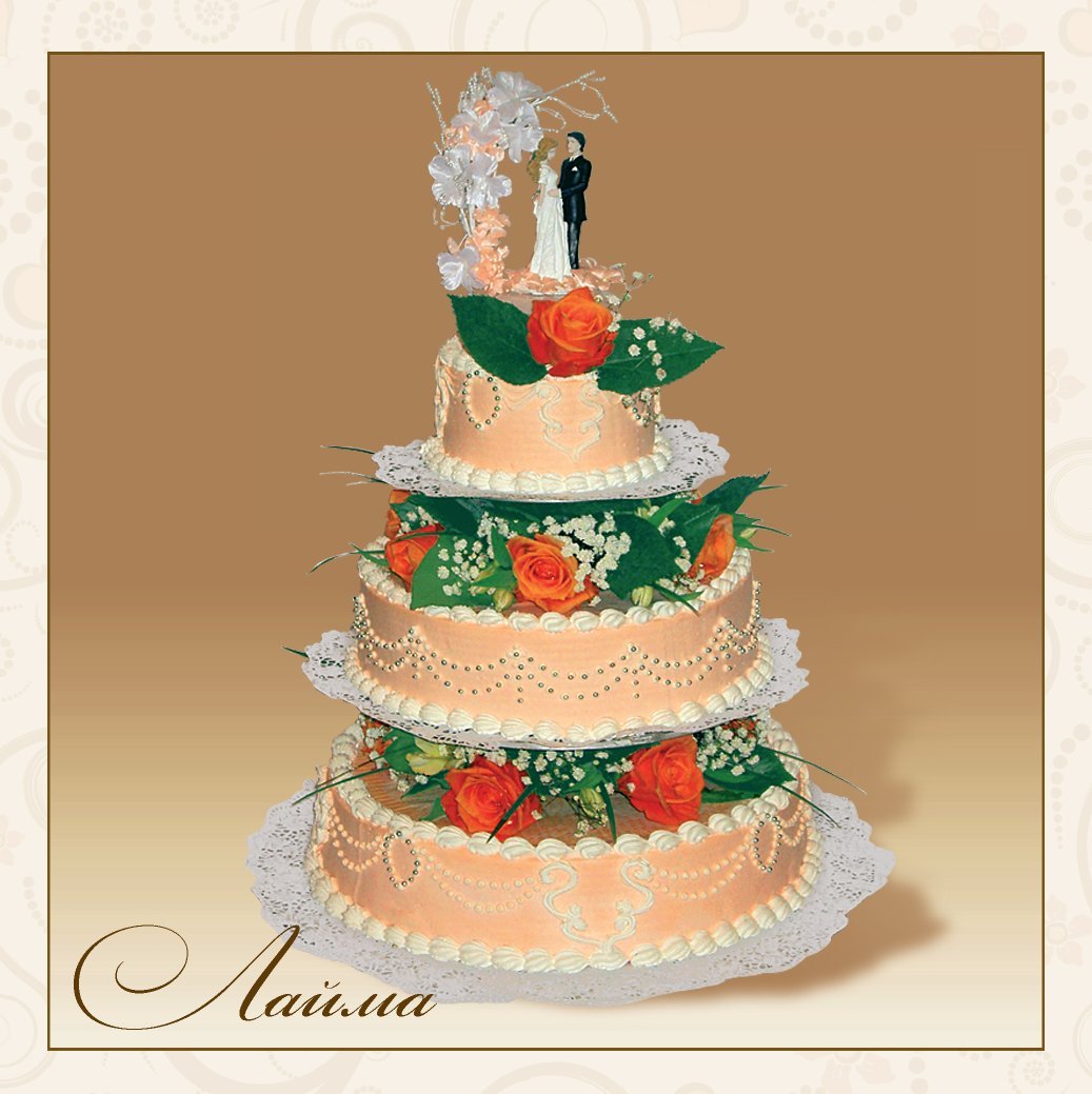 Свадебные торты&nbsp;ООО "АККАНТО" : 