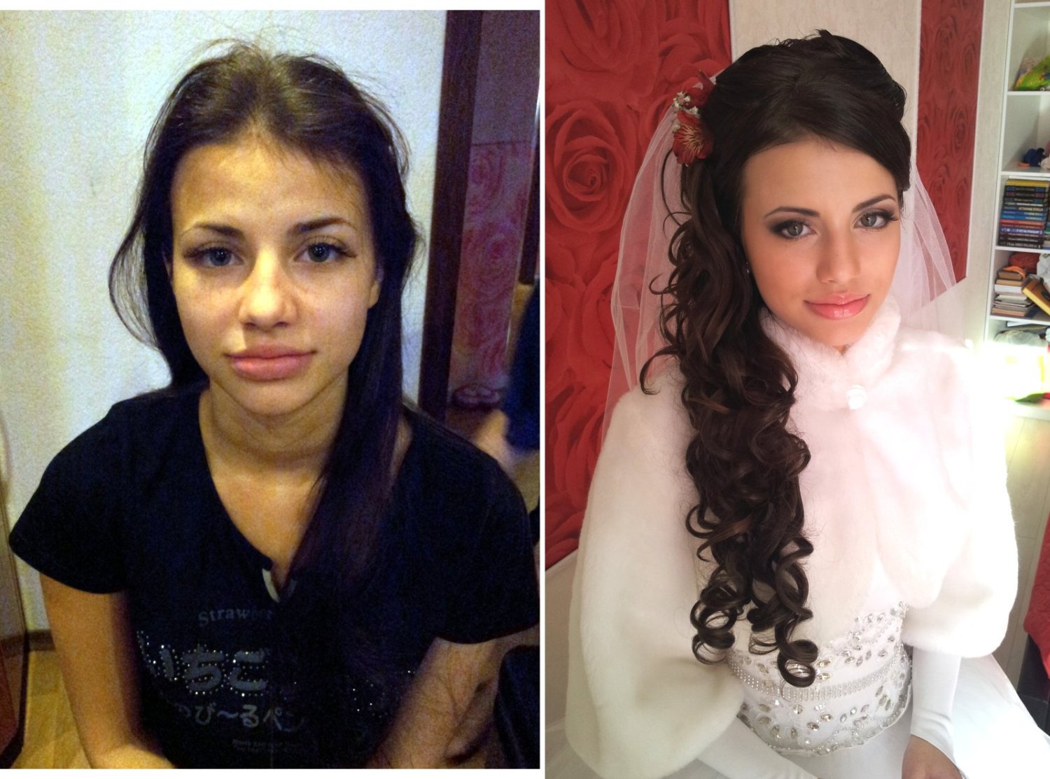 Мои клиенты ДО и ПОСЛЕ&nbsp;Janine Make-up & Hair : 