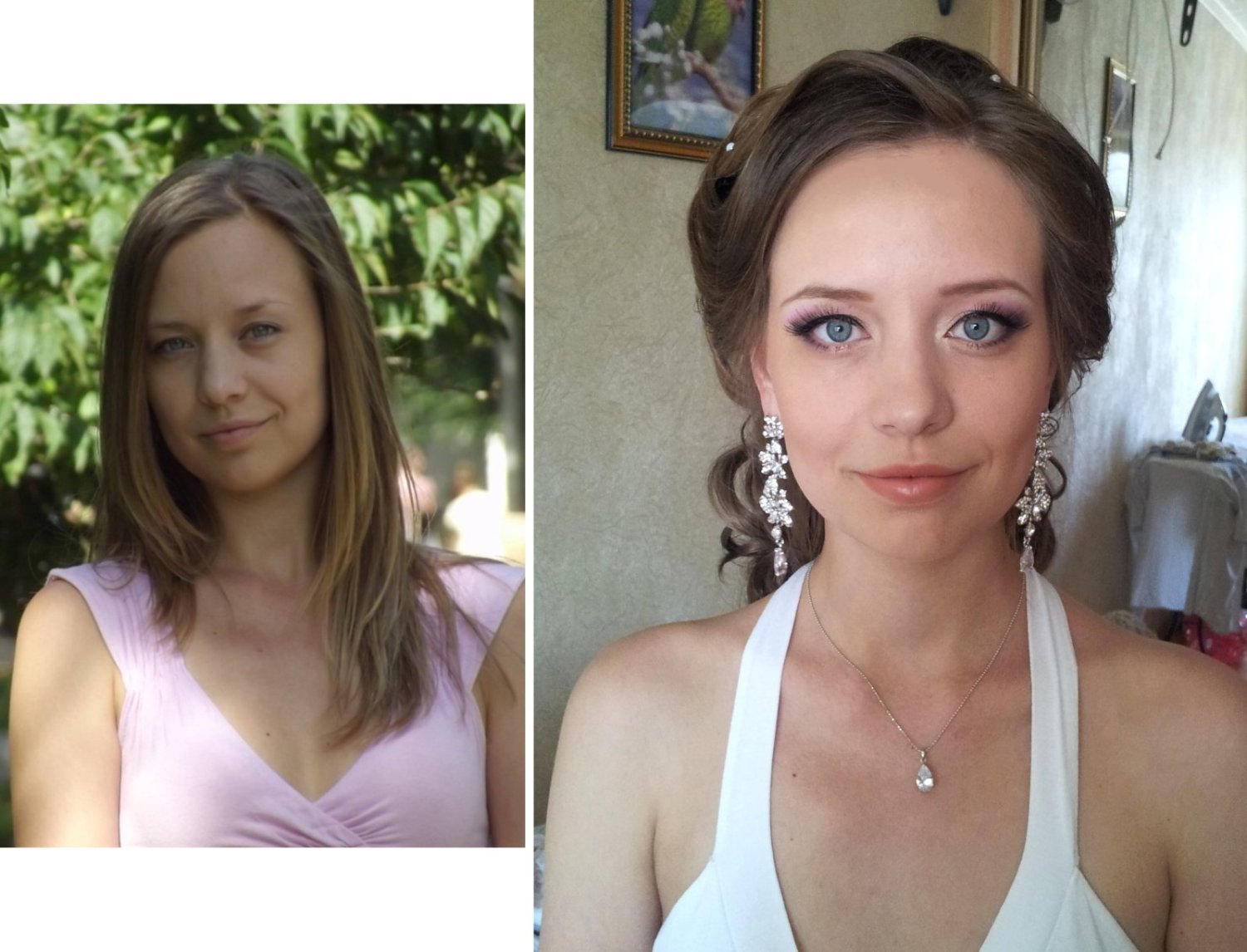 Мои клиенты ДО и ПОСЛЕ&nbsp;Janine Make-up & Hair : 