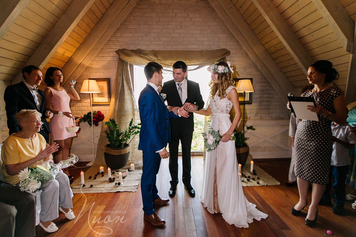 Свадьба в эко стиле&nbsp;Праздничное агентство ПИОН : 