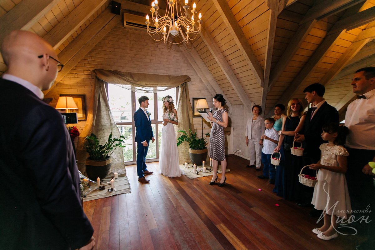 Свадьба в эко стиле&nbsp;Праздничное агентство ПИОН : 