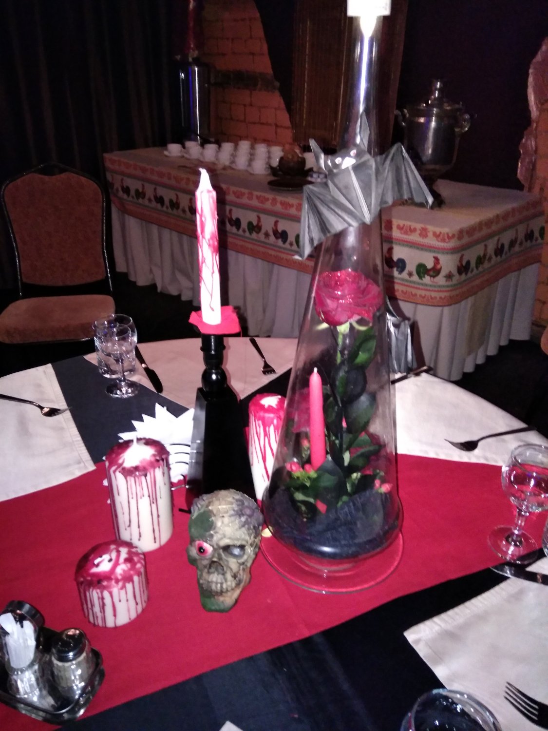 Оформление зала&nbsp;ООО "ВИНИ ФЛОРА" : 