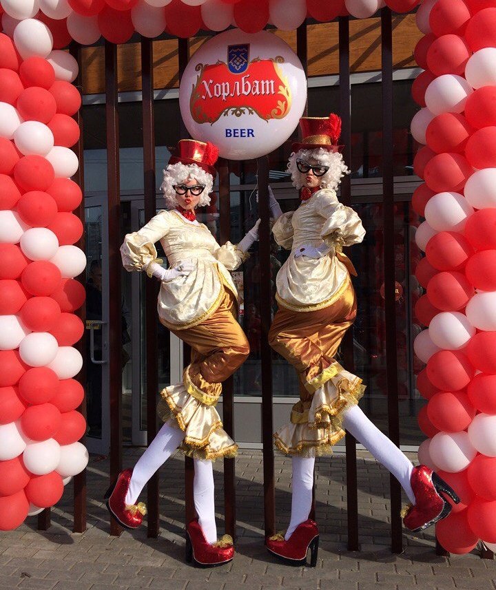 Ходулисты&nbsp;Арт группа Вуаля : 