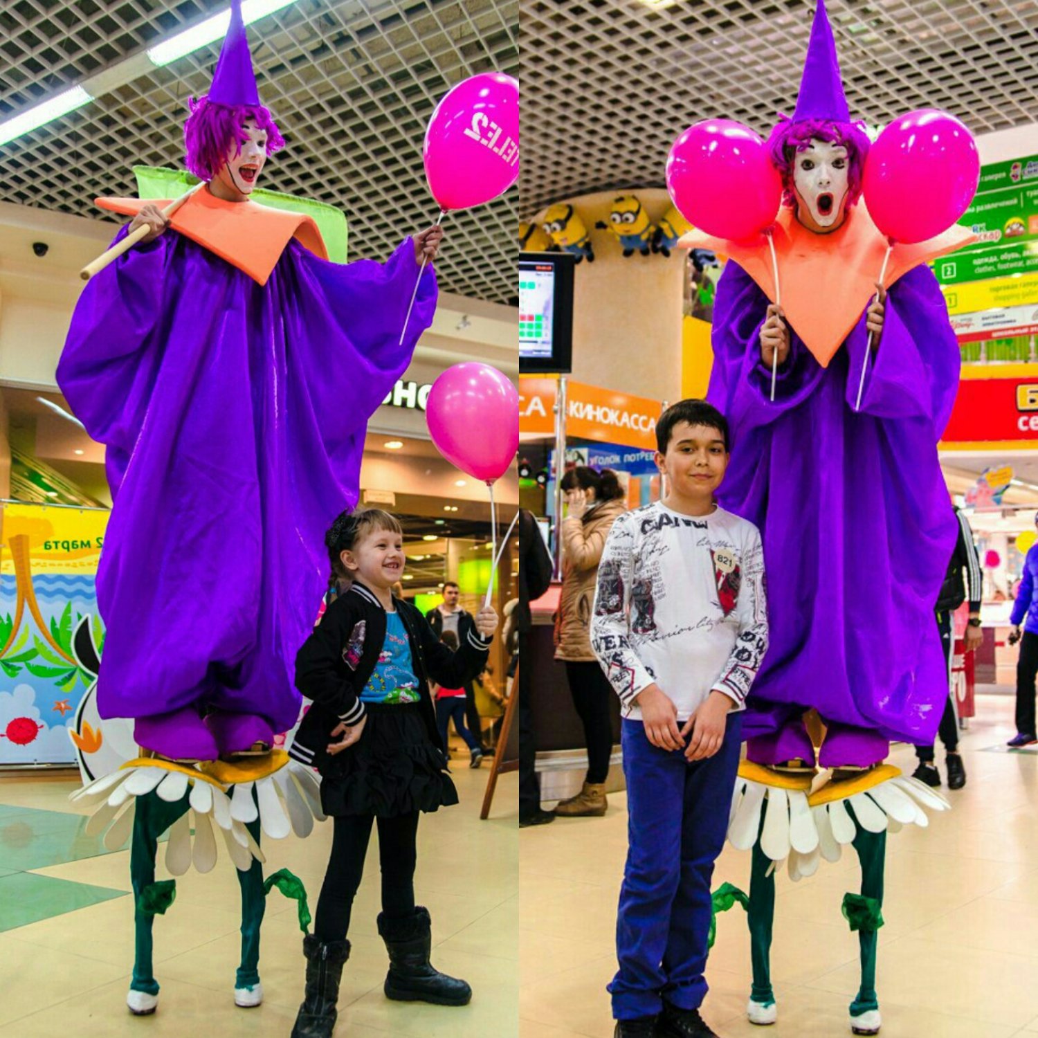 Ходулисты&nbsp;Арт группа Вуаля : 