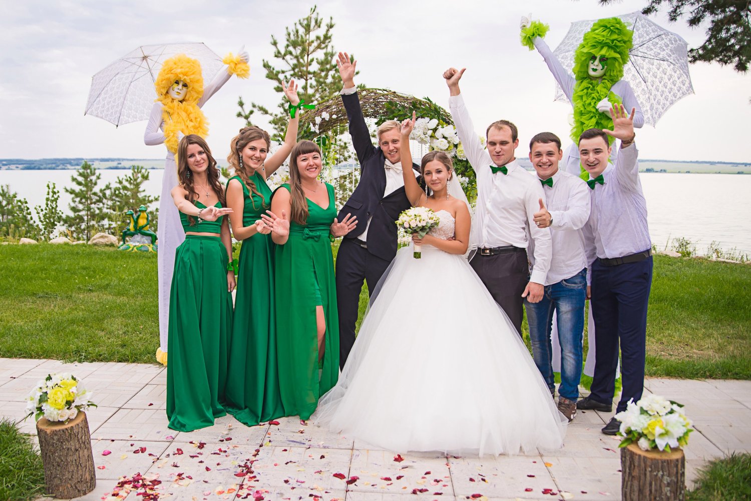 Ходулисты&nbsp;Арт группа Вуаля : 