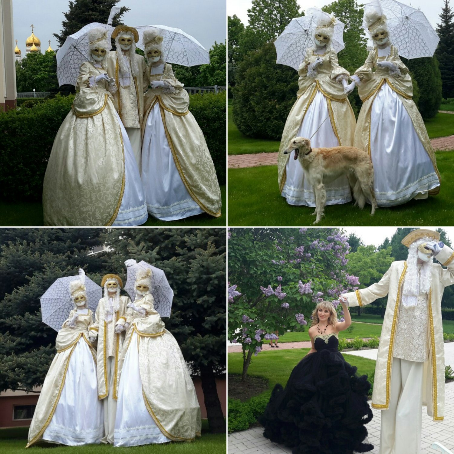 Ходулисты&nbsp;Арт группа Вуаля : 