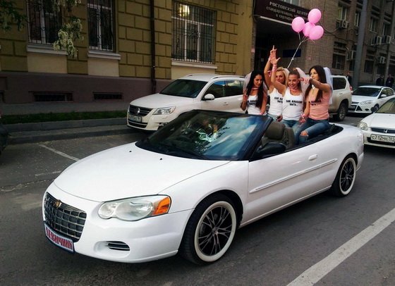 Девичник на кабриолете&nbsp;КабриоДон, прокат кабриолетов : 