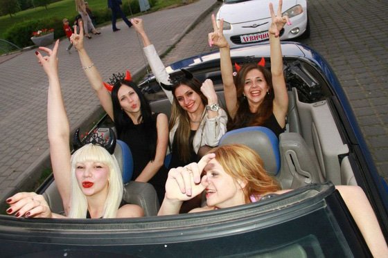 Девичник на кабриолете&nbsp;КабриоДон, прокат кабриолетов : 