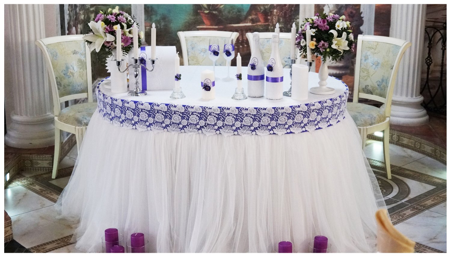 оформление зала&nbsp;Gloss decor студия свадебного декора : 