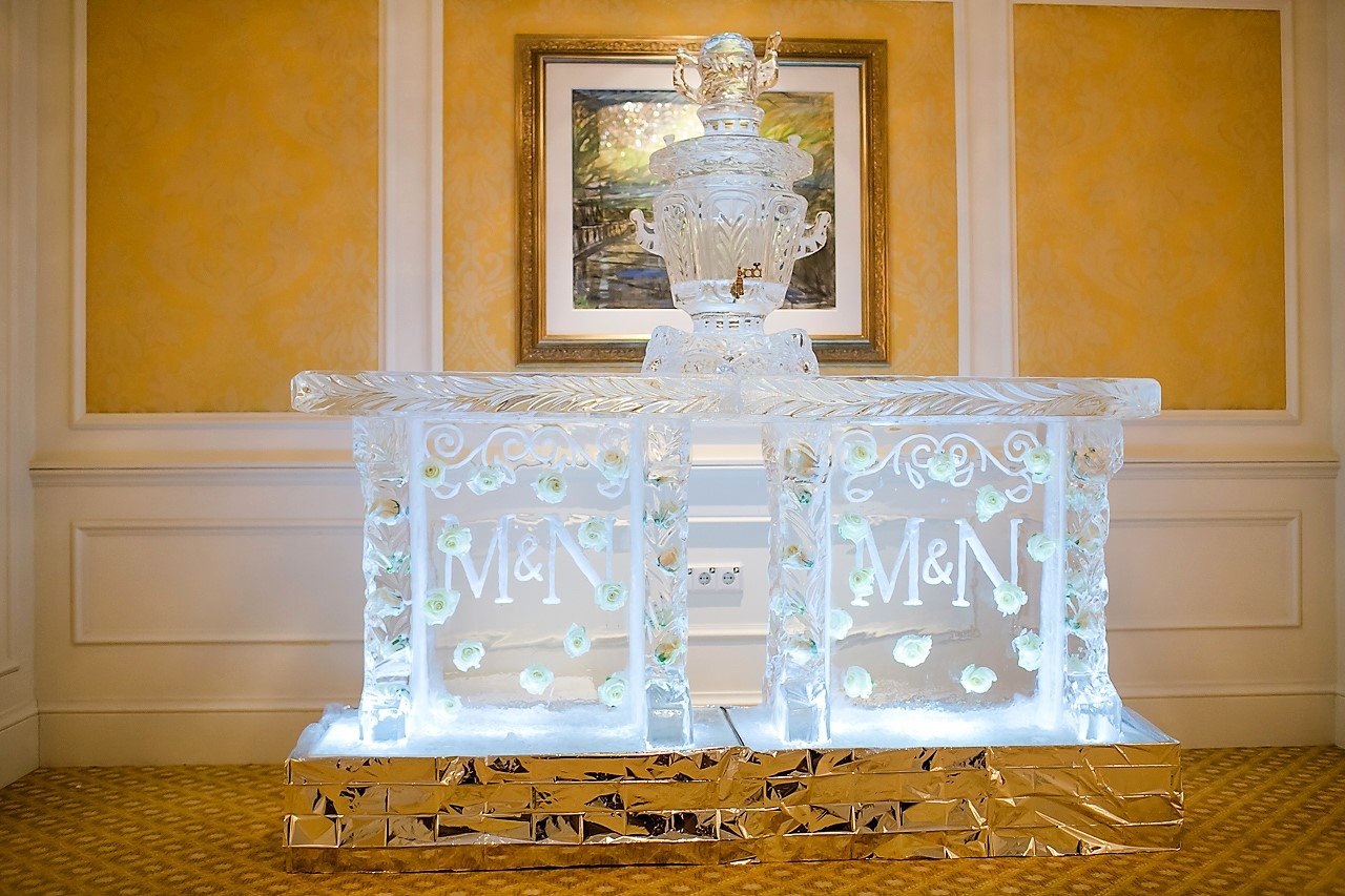 Ледяной самовар на велком зону&nbsp;Студия ледяного декора "Maria Crystal Ice" : 