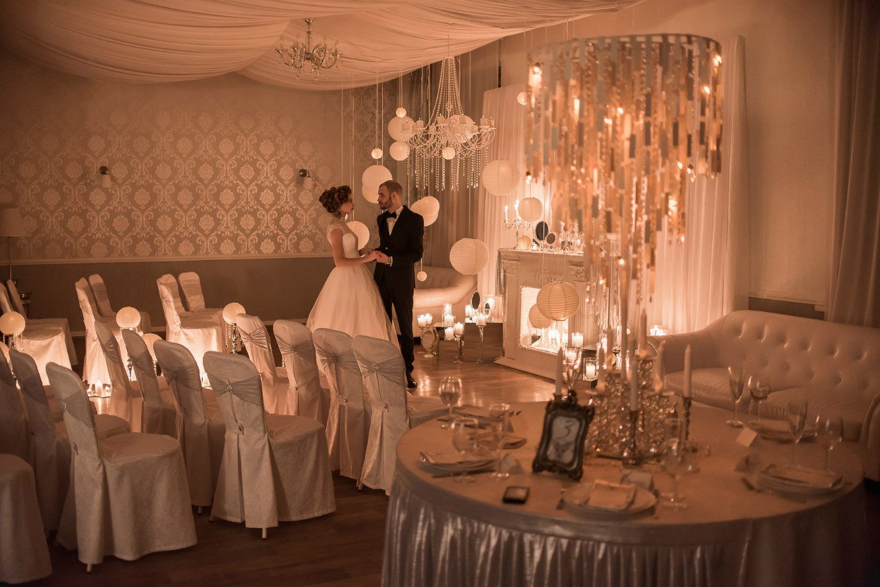 Свадьба в банкетном зале "Серебро"&nbsp;Шатры22 : 