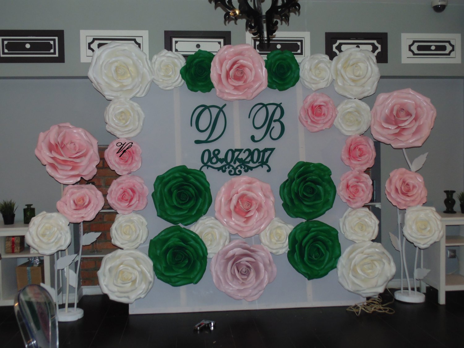 Примеры работ&nbsp;Гигансткие цветы : 