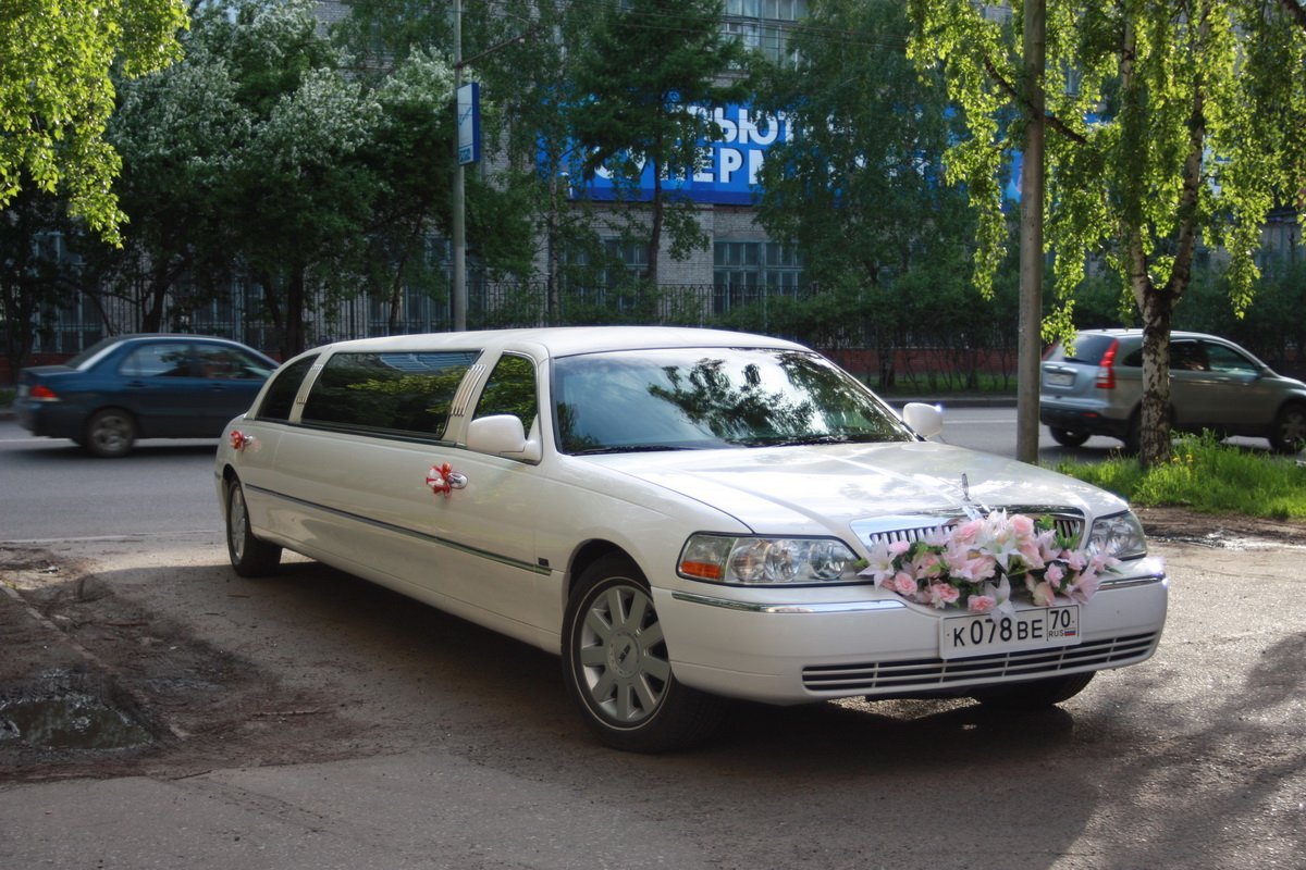 Лимузины&nbsp;Томские Лимузины. Свадебный кортеж. : 