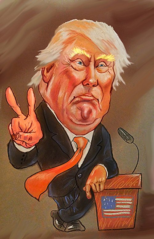 трамп2.jpg – Руслан Кузнецов | Необычные услуги, подарки, мастер-классы в Москве - 1 из 5