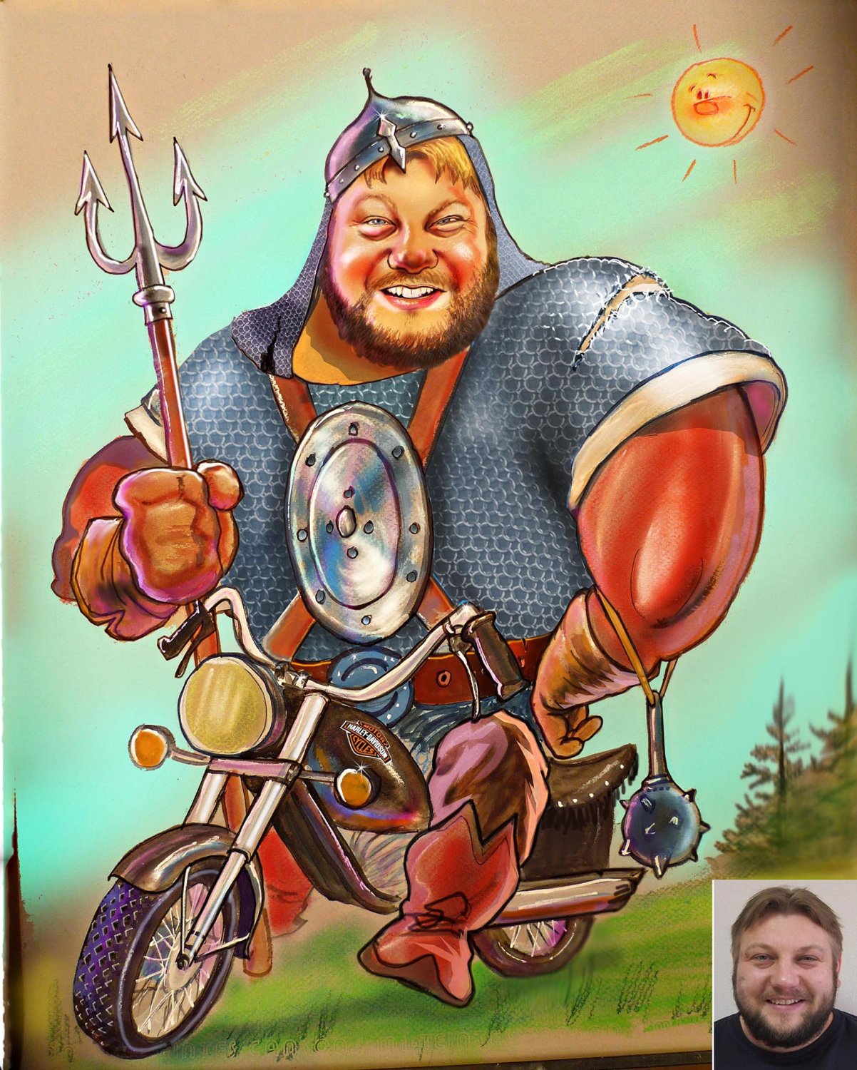 Шаржи&nbsp;Руслан Кузнецов : 