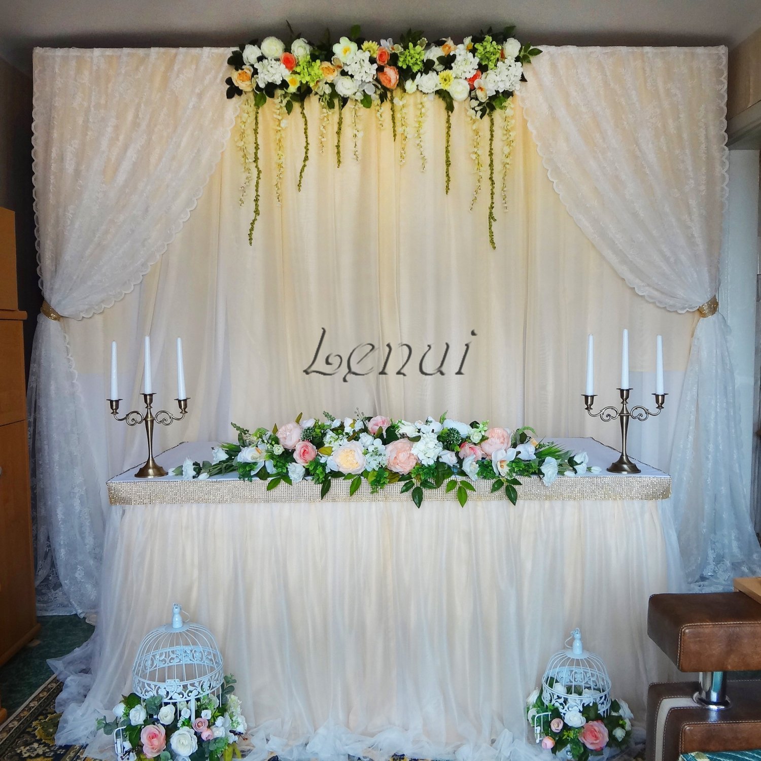 Оформление свадеб&nbsp;Студия декора Lenui : 