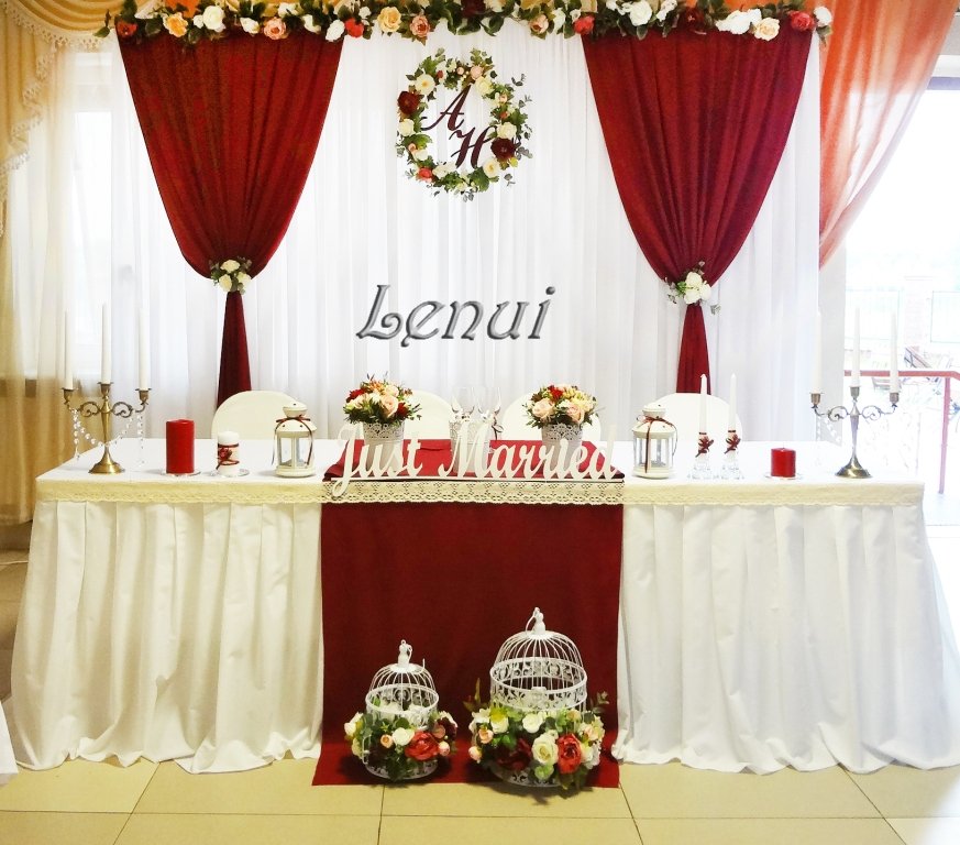 Оформление свадеб&nbsp;Студия декора Lenui : 