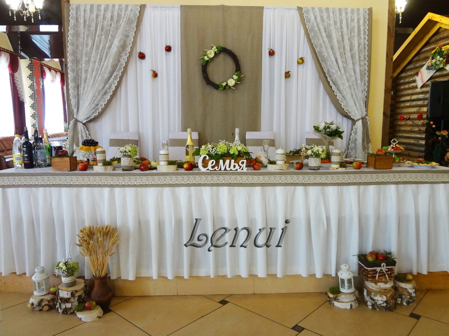 Оформление свадеб&nbsp;Студия декора Lenui : 
