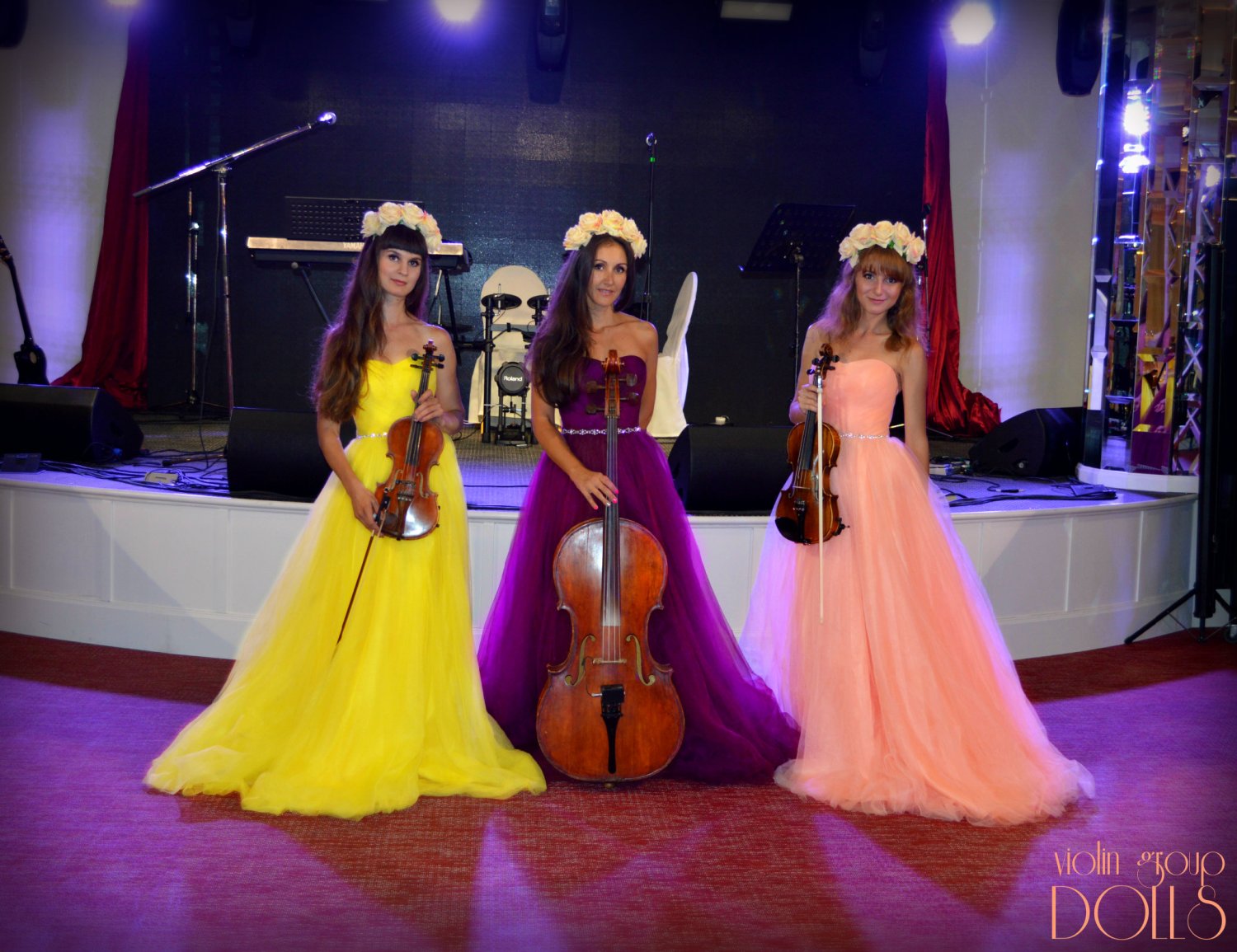 Струнное трио DOLLS – Violin Group DOLLS - скрипичное шоу и фоновая музыка | Entertainment in Moscow - 1 из 11