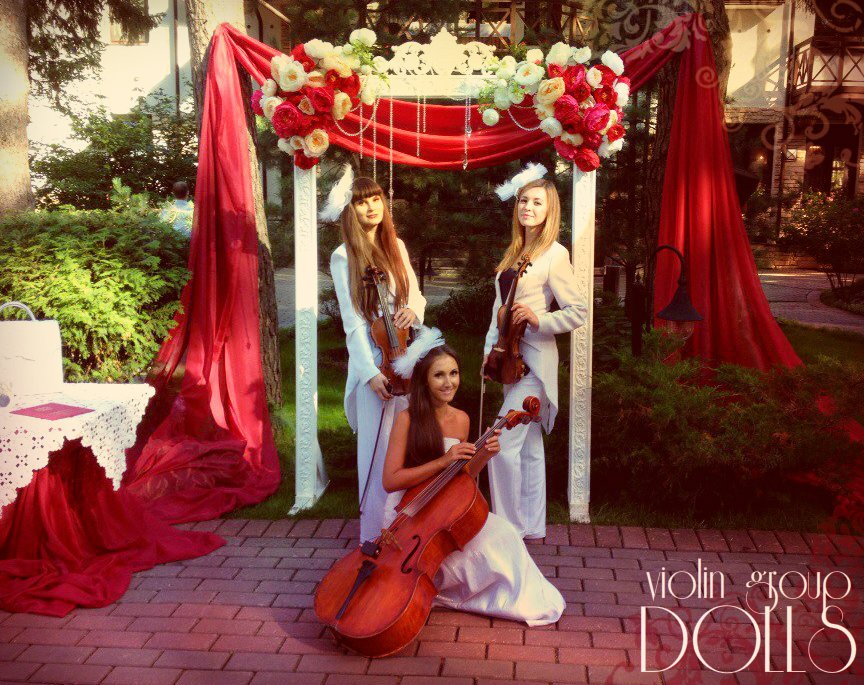 Струнная акустическая музыка&nbsp;Violin Group DOLLS - скрипичное шоу и фоновая музыка : 