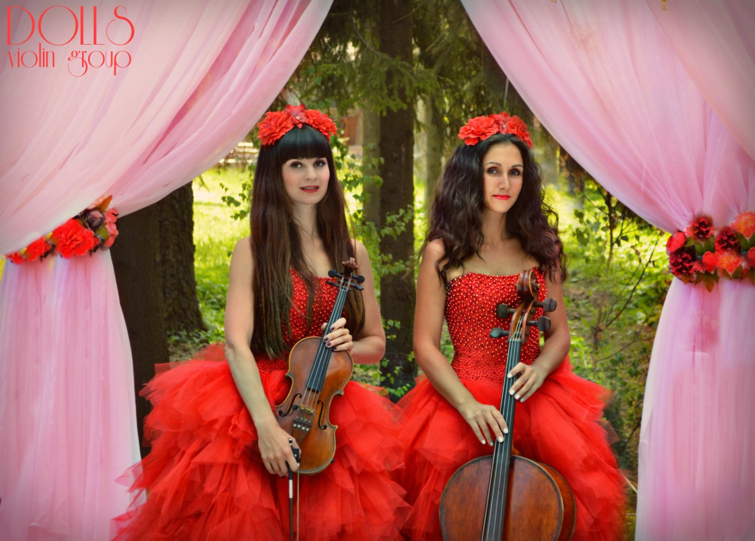 Струнная акустическая музыка&nbsp;Violin Group DOLLS - скрипичное шоу и фоновая музыка : 