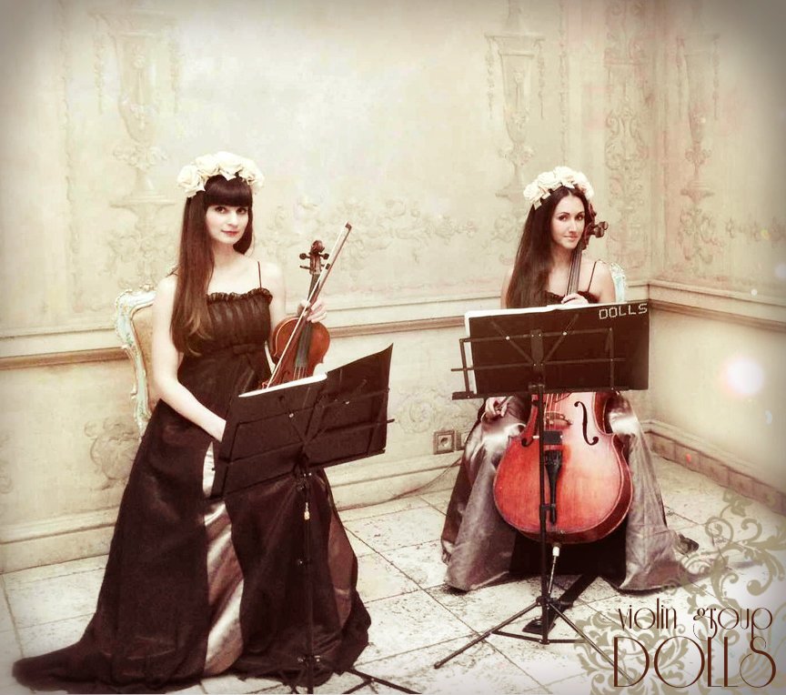Струнная акустическая музыка&nbsp;Violin Group DOLLS - скрипичное шоу и фоновая музыка : 