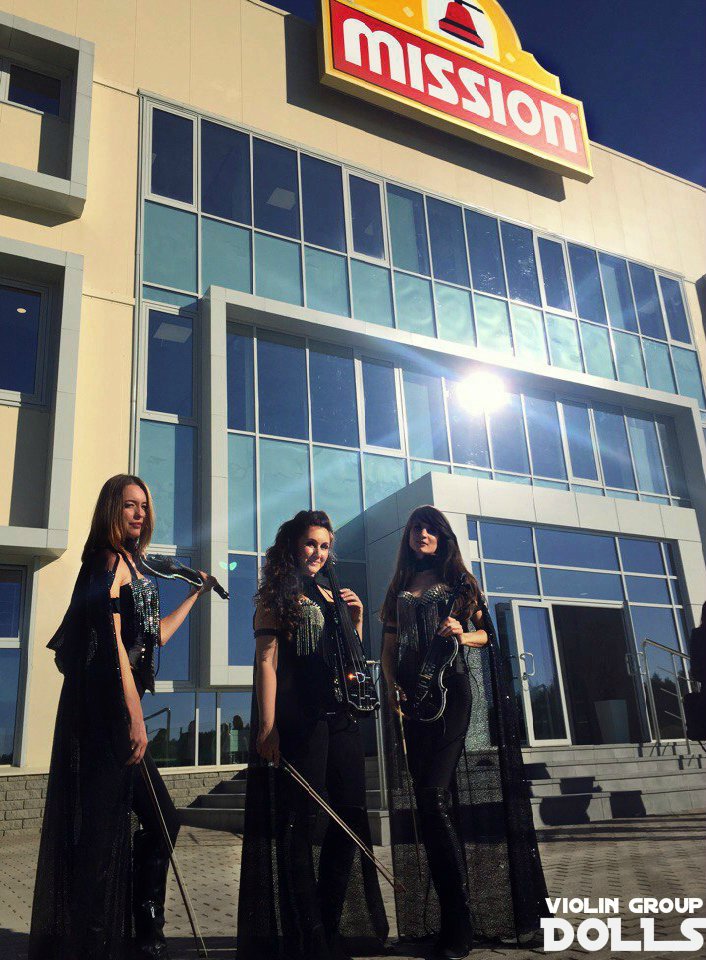 Скрипичное шоу DOLLS – Violin Group DOLLS - скрипичное шоу и фоновая музыка | Entertainment in Moscow - 1 из 13