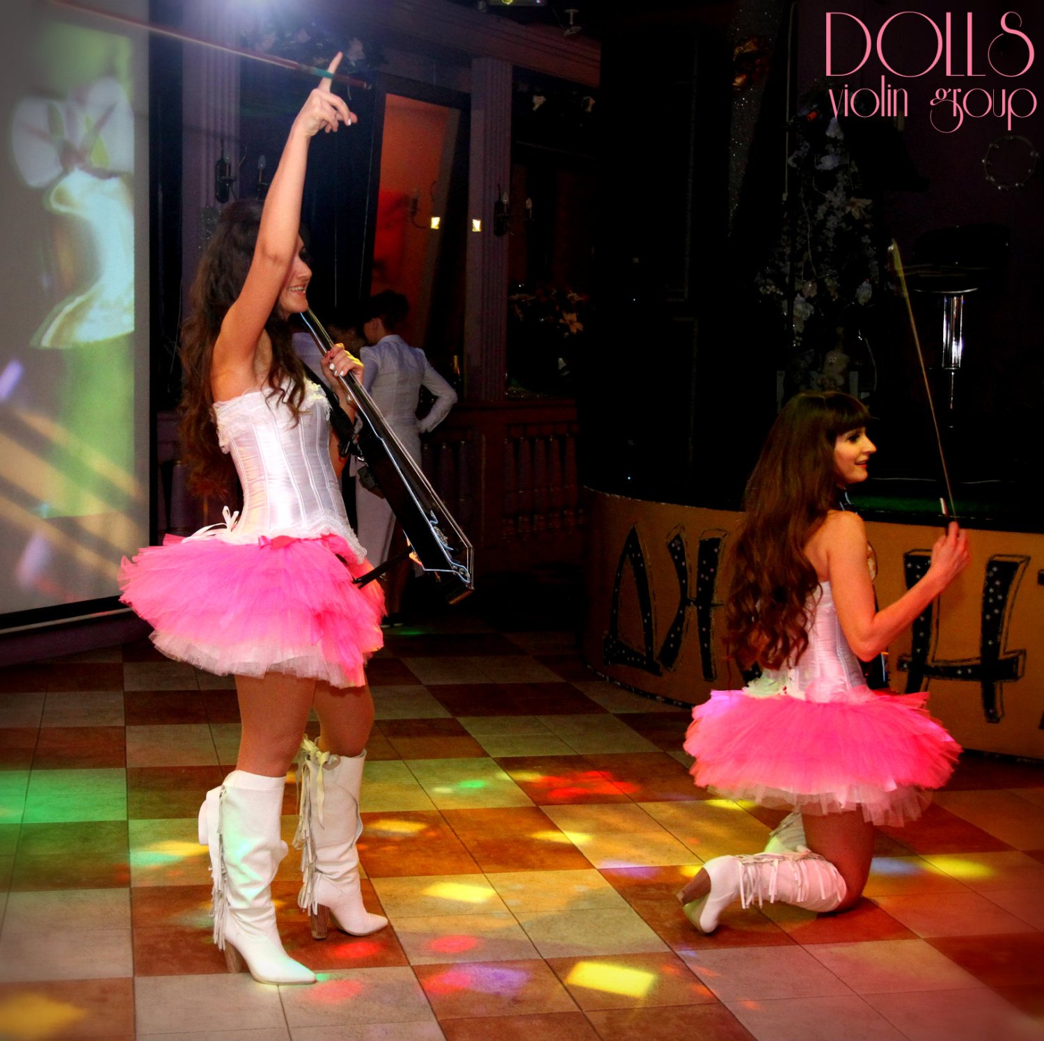 Инструментальное электро шоу&nbsp;Violin Group DOLLS - скрипичное шоу и фоновая музыка : 