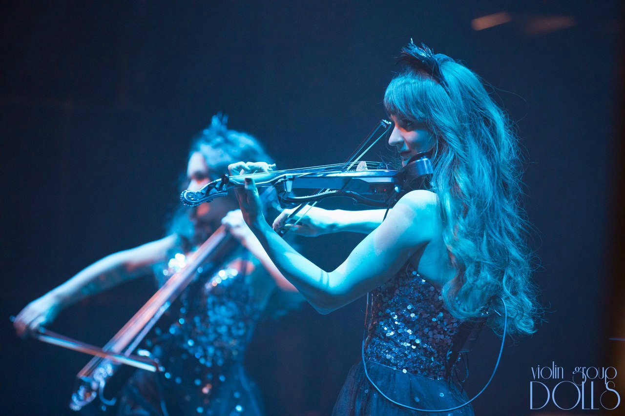 Инструментальное электро шоу&nbsp;Violin Group DOLLS - скрипичное шоу и фоновая музыка : 