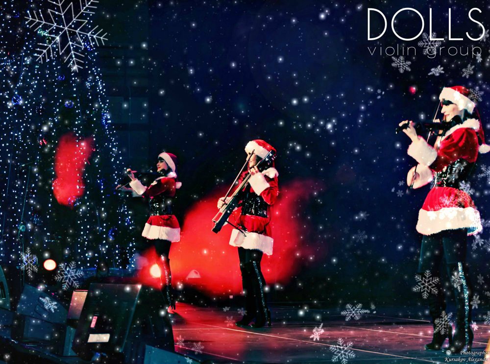 Инструментальное электро шоу&nbsp;Violin Group DOLLS - скрипичное шоу и фоновая музыка : 